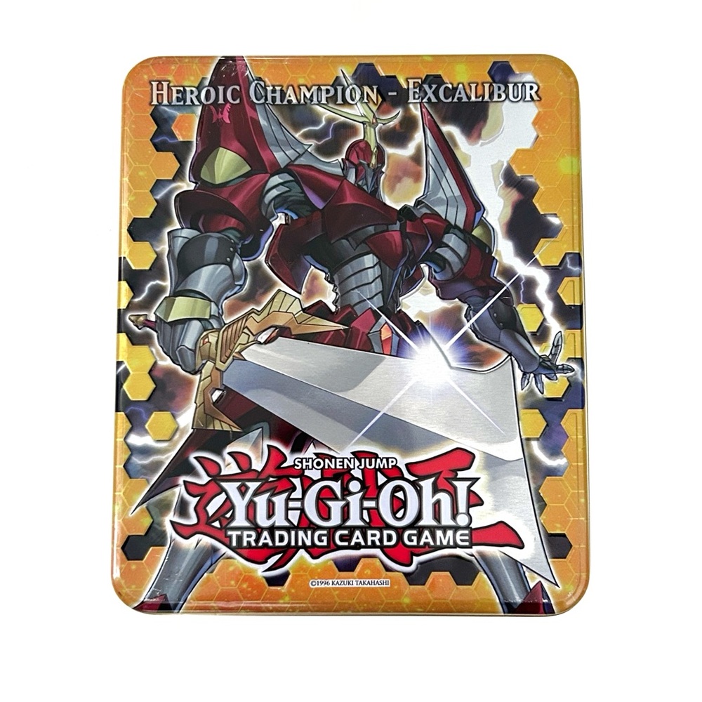 Yu-Gi-Oh! Trading Card Game Tin Vintage 1996 Kazuki Takahashi Excalibur Anime